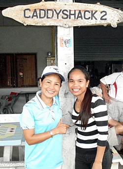 Tuesday’s top two, Janathorn, left, with Oye St. Laurent.